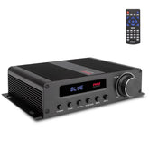 Pyle Wireless Bluetooth Home Audio Amplifier - 100W 5 Channel Home Theater Power Stereo Receiver, Surround Sound w/ HDMI, AUX, FM Antenna, Subwoofer Speaker Input, 12V Adapter - PFA540BT, Black - Like New
