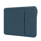ProElife 13-Inch Laptop Sleeve Case for 2024-2022 MacBook Air 13.6 inch with Apple M3 M2 Chip & 2022 MacBook Pro 13.3'' M2 Chip Accessory Traveling Carrying Canvas Bag Cover Simple Case (Navy Blue) - Like New