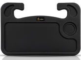 EcoNour 2 in 1 Car Steering Wheel Desk | Steering Wheel Tray for Laptop Car Mount with Pen Holder | Car Food Tray for Eating with Drinks Holder | Multipurpose Travel Car Accessories - Like New
