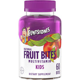Flintstones Multivitamin Natural Fruit Bites Kids Vitamins: Vitamin D, Zinc, Vitamin B12, Biotin for Immune Support, Gluten Free, Vitamin B6, A, E, & more
