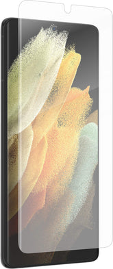 ZAGG InvisibleShield GlassFusion+ with D3O - Hybrid Glass with D3O - Made for Samsung GS21 (6.2") - Case Friendly