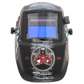 Lincoln Electric No Rules No Limits Welding Helmet K4983-1, Auto Darkening, Lightweight Weld Headgear, Shade 7-13, Grind Mode, Use for Stick, TIG, Pulsed TIG, MIG, Pulsed MIG, Flux Core, Gouging - Like New