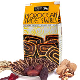 Darious Snack Co Vegan Moroccan Spice Date Swirls for Coffee & Tea Treat, Delicious Breakfast Cookies, Slightly Sweet And Savory, All Natural Ingredients, Holiday Food Gifts, 6 oz Bag