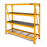 DEWALT,4 shelves DXST10000 Storage Rack, Yellow - Like New