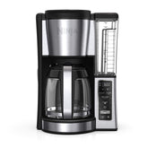 Ninja 12-Cup Programmable Coffee Brewer, 2 Brew Styles, Adjustable Warm Plate, 60oz Water Reservoir, Delay Brew - Black/Stainless Steel - Like New