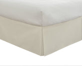 Simply Essential Microfiber Tailored Twin Bed Skirt in Ivory