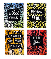 Vicky Yorke Wild Ones 2 Pocket Portfolio, 11.75" x 9.5", Assorted, 1pc Design Will Vary