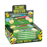 Toxic Waste Slime Writer Decorating Pen with Sour Candy Gel & Candy Disks | with Blue Razz