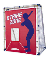 HearthSong All Star 3-in-1 Kids' Baseball Trainer, Multiple Use as Bullpen, Batting Cage, or Fielding Rebounder, 5'W x 3'D x 6'H