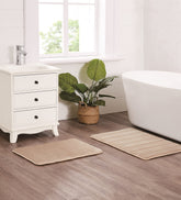 Truly Soft Everyday - Solid Memory Foam Bath Rug Set of 2 (17x24) - Tan