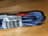 Wireless Gear USB Sync & Charge Fabric iPhone Charger 6ft (Blue)
