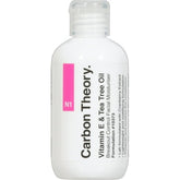 Carbon Theory | Vitamin E & Tea Tree Oil Facial Moisturiser | Hydrating & Mattifying | 100ml