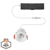 Commercial Electric 4 Pack 4in LED Trimless Recessed Kit Soft White 1004 591 780