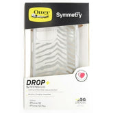 OtterBox Symmetry Series Case for Apple iPhone 12/iPhone 12 Pro - Zebra Silver