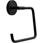 Delta LDL46-MB Lyndall Bath Towel Ring Bath Accessories Matte Black - Like New