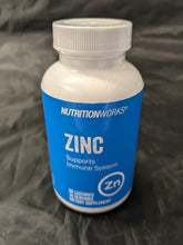 NutritionWorks Zinc Supports Immune System 60 Lozenges Dietary Supplement