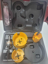 FLEXVOLT 7-piece Carbide Wood Drilling Hole Saw Kit (Missing one Blade) - Needs Work