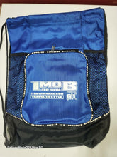 Drawstring Backpack Sports Gym Bag with Shoes Compartment, String Backpack Cinch for Women Men - Blue