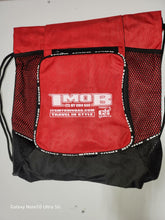 Drawstring Backpack Sports Gym Bag with Shoes Compartment, String Backpack Cinch for Women Men - Red