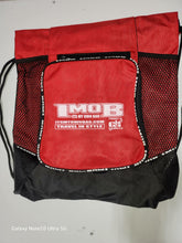 Drawstring Backpack Sports Gym Bag with Shoes Compartment, String Backpack Cinch for Women Men - Red