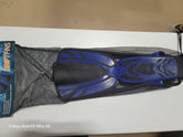 Oceanways Drift Fins , Blue, L/XL (9-13) - Like New