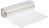 C242406N 24" Length, 24" Width, 6 Micron Thickness, 7-10 Gallon, Natural Color High-Density Commercial Coreless Roll Can Liner