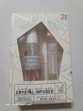Goldessence Crystal Infused Rose Quartz Body Oil Set