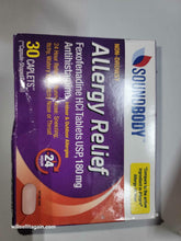 Non Drowsy Allergy Relief Fexofenadine HCI 180 MG - 30 Tablets