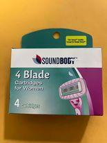 Women's 4-Blade One Click Disposable Cartridges, 4-Pack