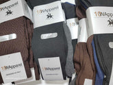10W Apparel 3 Pair Jacard Socks