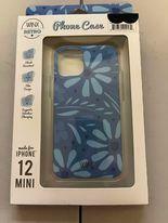 Light Blue & Blue Iphone Case For 12 Mini Shock Resistant