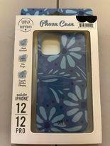 Light Blue & Blue Iphone Case For 12/12pro Shock Resistant