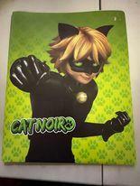 Miraculous Cat Noir 3-Prong Poly Folder