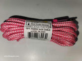 Wireless Gear 10ft Fabric Aux Audio Cable - Pink