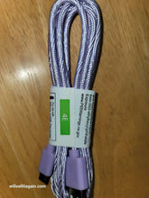 Wireless Gear 6Ft USB to Micro Braided Fabric Charging Cable - Purple
