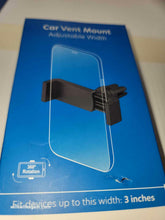 Just Wireless Car Vent Universal Phone Mount with Adjustable Width