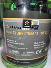 US Army Miniature Combat Toy Set