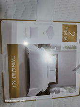 Twin Quilt Set - 2 piece - White