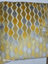 16 in. L X 16 in. Gold/Yellow Grey Throw Pillow