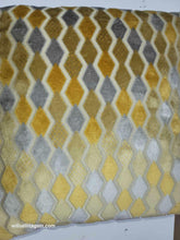 16 in. L X 16 in. Gold/Yellow Grey Throw Pillow