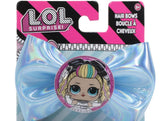 L.O.L Surprise! Townley Girl Glittery LOL Puffy Icons Hair Bow set in Light Blue Color for Kids Tweens Girls, Ages 5+ perfect for Parties, Sleepovers and Makeovers (1 ct