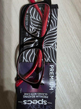 Foster Grant Kinsey Red Women's Reading Glasses w case +1.25
