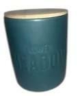 Martha Stewart Everyday 15 Ounce Flower Meadow Scented Candle. Glass W/ Wood Lid