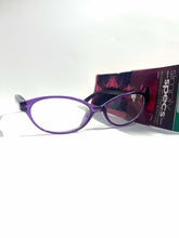 Foster Grant Simply Specs Reading Glasses Janice purple oval +1.75