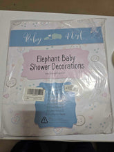 Elephant baby shower decorations - It's a girl/boy - set