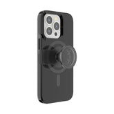 PopSockets: iPhone 13 Pro Case for MagSafe with Phone Grip and Slide, Phone Case for iPhone 13 Pro, Wireless Charging Compatible - Black