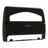 Safe-T-Gard 1/2 Fold Toilet Seat Cover Dispenser by GP PRO (Georgia-Pacific); Black; 57748; 16.375" W x 2.500" D x 11.750" H