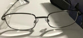 Simply Specs Reading Glasses W/ Case Jacobson Metal +2.00