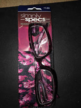 Foster Grant Simply Specs Reading Glasses Syriah Pink Animal Print 1.50