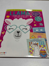 Llama Coloring and activity Book - 30 books